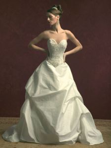 Элегантное свадебное платье, модель dem877006 ― Интернет-магазин Свадебных платьев Солодко-разом