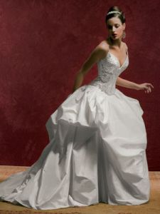 Элегантное свадебное платье, модель dem877008 ― Интернет-магазин Свадебных платьев Солодко-разом