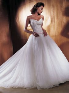 Элегантное свадебное платье, модель dem877032 ― Интернет-магазин Свадебных платьев Солодко-разом