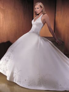 Элегантное свадебное платье, модель dem877037 ― Интернет-магазин Свадебных платьев Солодко-разом
