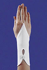 Свадебные перчатки, модель pi0111 ― Интернет-магазин Свадебных платьев Солодко-разом