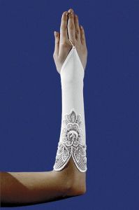 Свадебные перчатки, модель pi0119 ― Интернет-магазин Свадебных платьев Солодко-разом