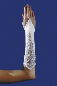 Свадебные перчатки, модель pi0120 ― Интернет-магазин Свадебных платьев Солодко-разом