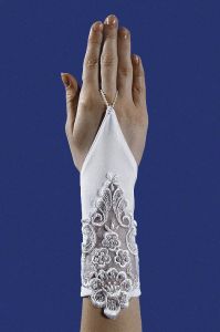 Свадебные перчатки, модель pi0121 ― Интернет-магазин Свадебных платьев Солодко-разом