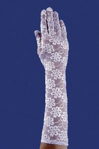 Свадебные перчатки, модель pi0142 ― Интернет-магазин Свадебных платьев Солодко-разом