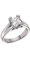 Помолвочное кольцо, артикул pk015 ― Интернет-магазин Свадебных платьев Солодко-разом