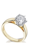 Помолвочное кольцо, артикул pk032 ― Интернет-магазин Свадебных платьев Солодко-разом